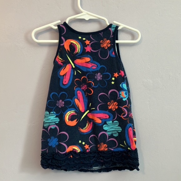 Circo navy blue butterfly dress size 12 mo… - Picture 3 of 8